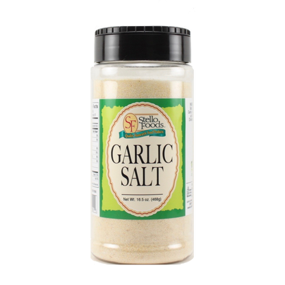 Stello Foods Spices   Garlic Salt 16.5 oz