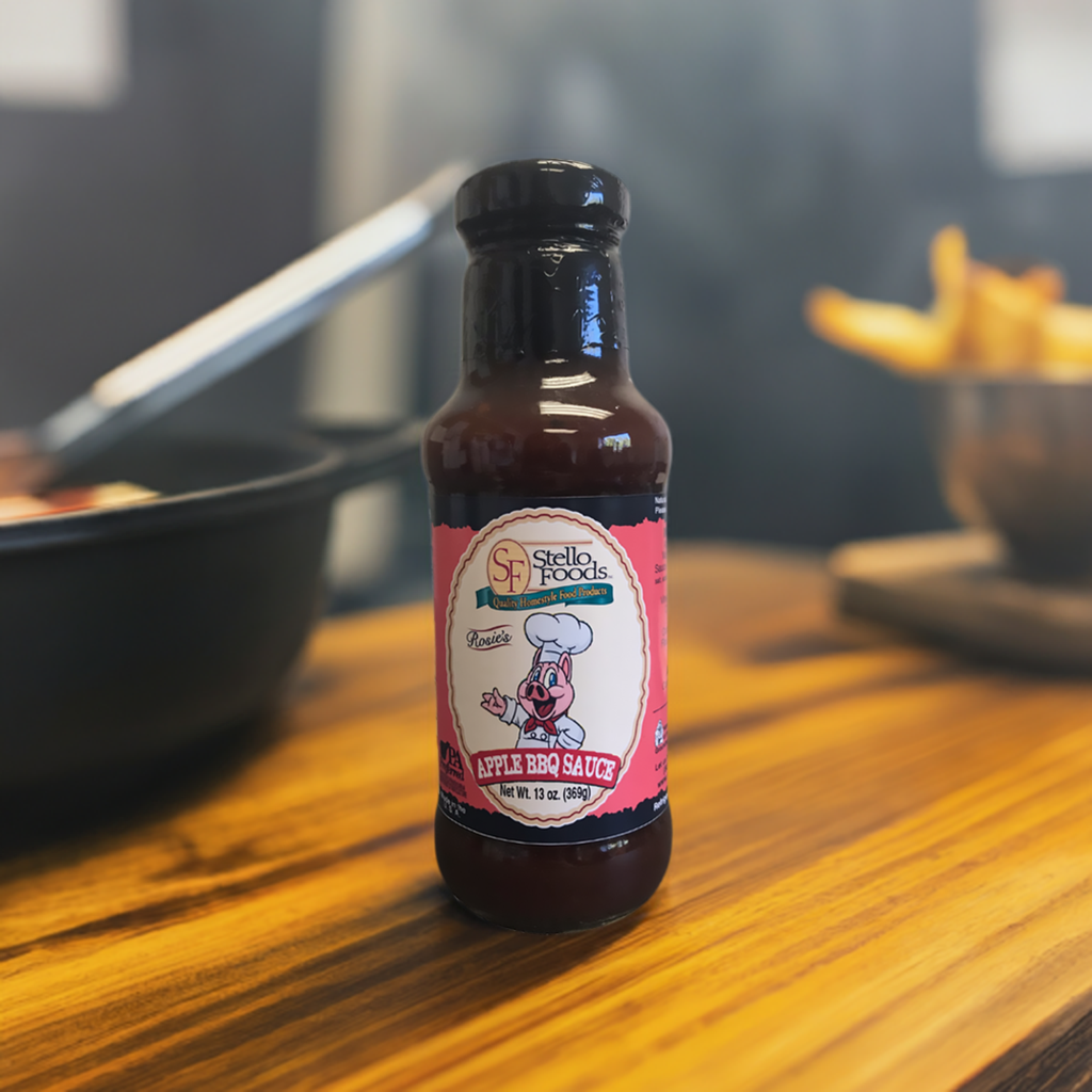 Stello Foods - Rosie's New Orleans Apple BBQ Sauce 13 oz