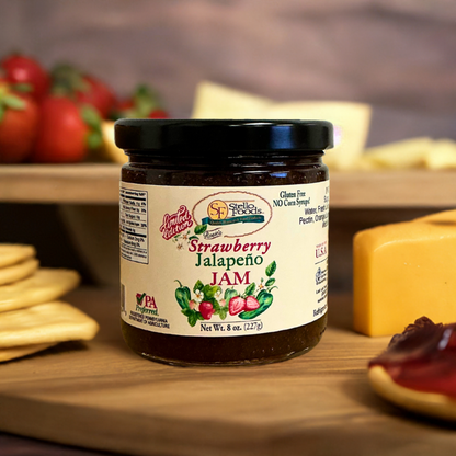 Stello Foods - Rosie's Strawberry Jalapeno Jam 10 oz