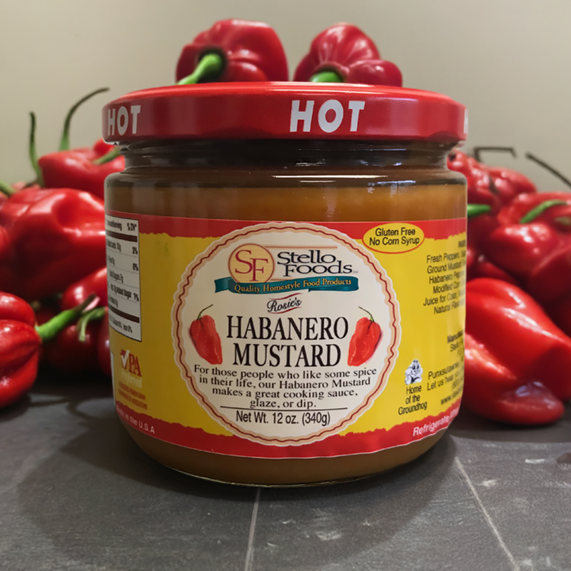 Stello Foods - Rosie's Habanero Mustard 12 oz