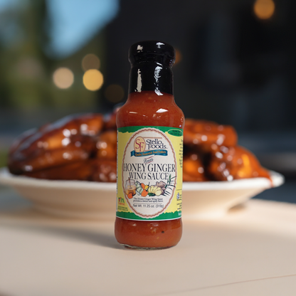 Stello Foods - Rosie's Honey Ginger Wing Sauce 11.25 oz