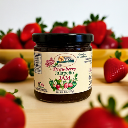 Stello Foods - Rosie's Strawberry Jalapeno Jam 10 oz