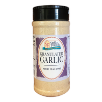 Stello Foods Spices   Garlic   Granulated 12 oz