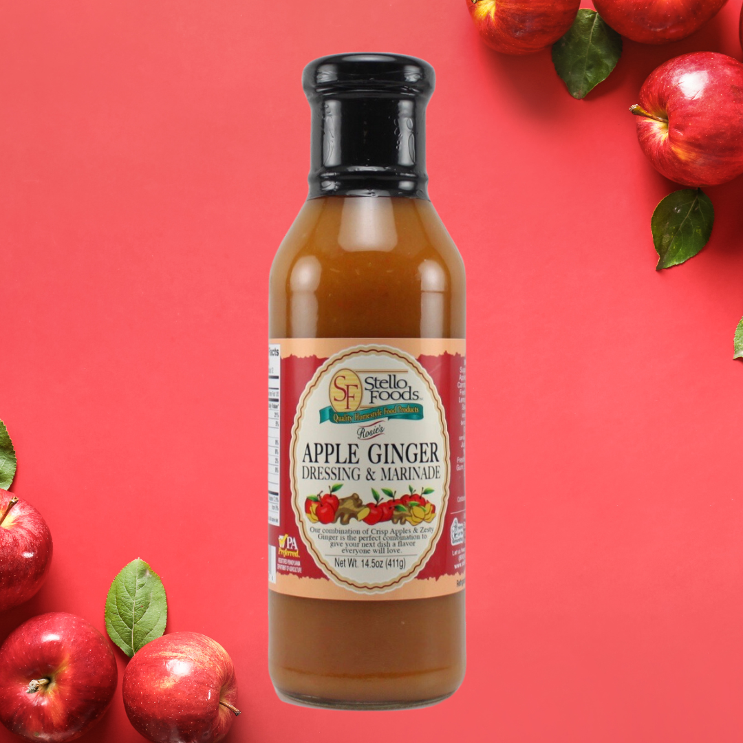 Stello Foods - Rosie's Apple Ginger Dressing & Marinade 14.5 oz