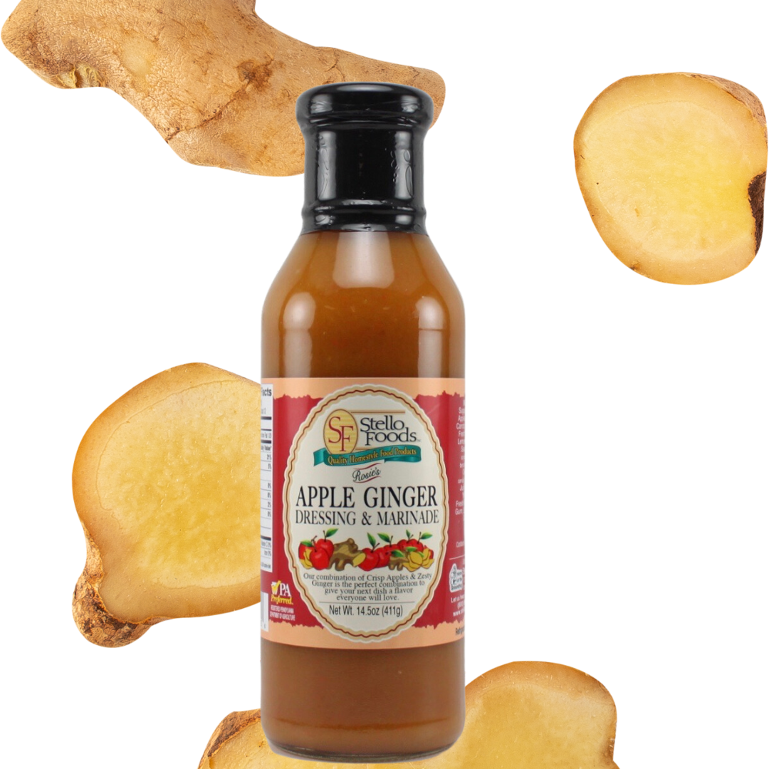 Stello Foods - Rosie's Apple Ginger Dressing & Marinade 14.5 oz