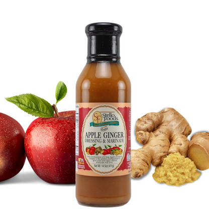 Stello Foods - Rosie's Apple Ginger Dressing & Marinade 14.5 oz