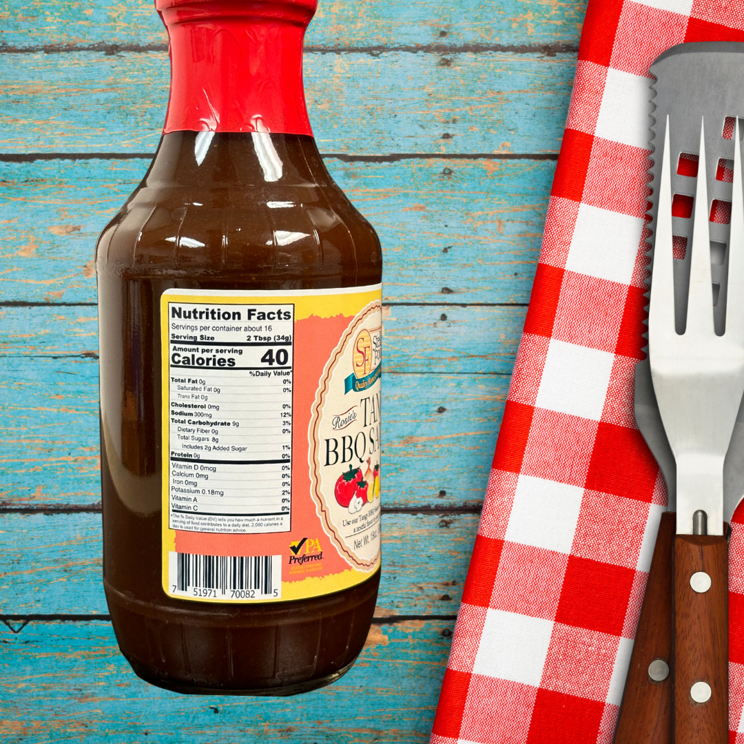 Stello Foods - Rosie's Tangy BBQ Sauce 19 oz