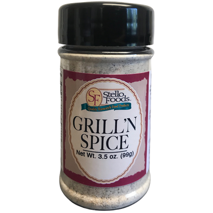 Stello Foods Spices - Grill 'N' Spice 3.5 oz