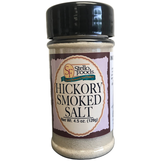 Stello Foods Spices - Salt - Hickory Smoked 4.5 oz