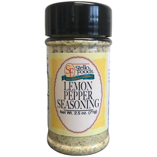 Stello Foods Spices - Lemon Pepper 2.5 oz