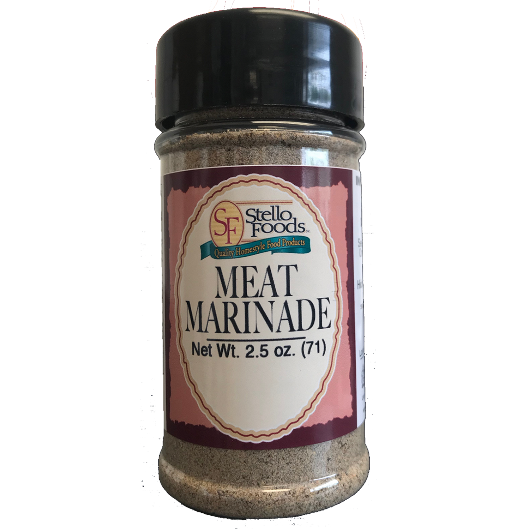 Stello Foods Spices   Meat Marinade 2.5 oz