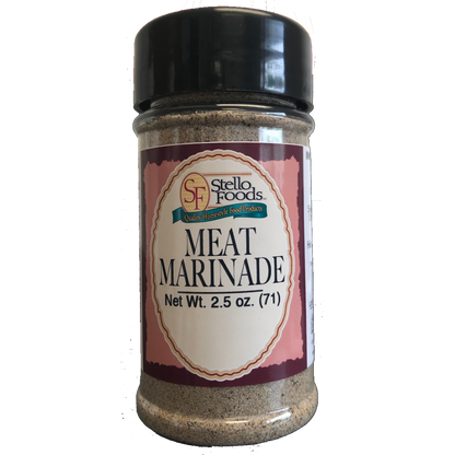 Stello Foods Spices   Meat Marinade 2.5 oz