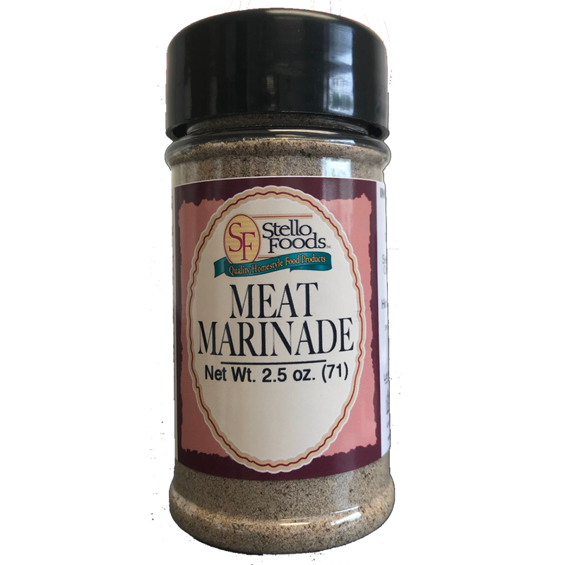 Stello Foods Spices   Meat Marinade 2.5 oz