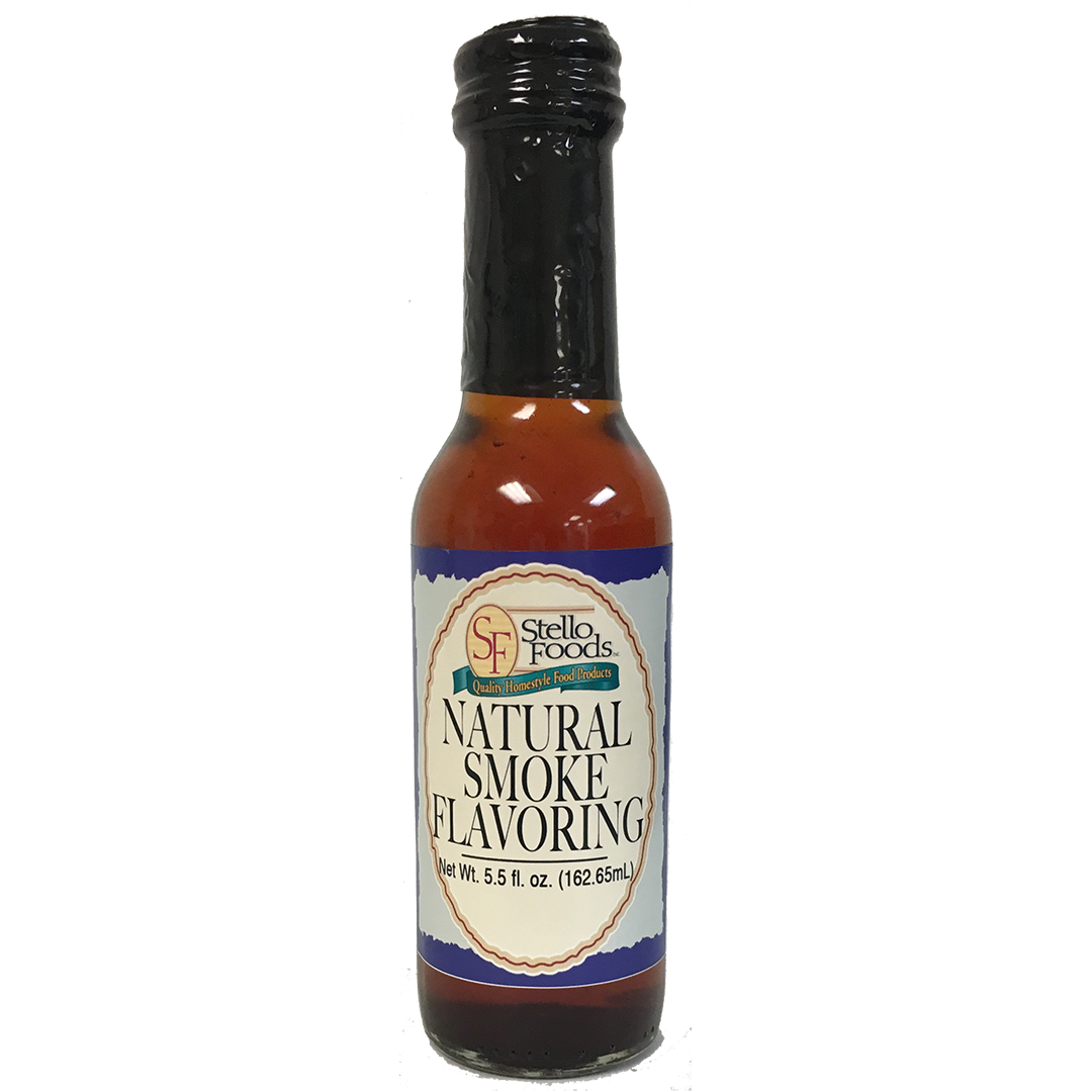 Stello Foods Spices   Natural Smoke Flavoring   5.5 fl. oz.