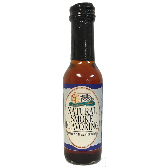 Stello Foods Spices   Natural Smoke Flavoring   5.5 fl. oz.