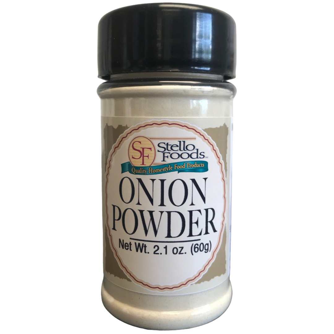 Stello Foods Spices - Onion Powder 2.1 oz