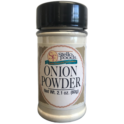 Stello Foods Spices - Onion Powder 2.1 oz