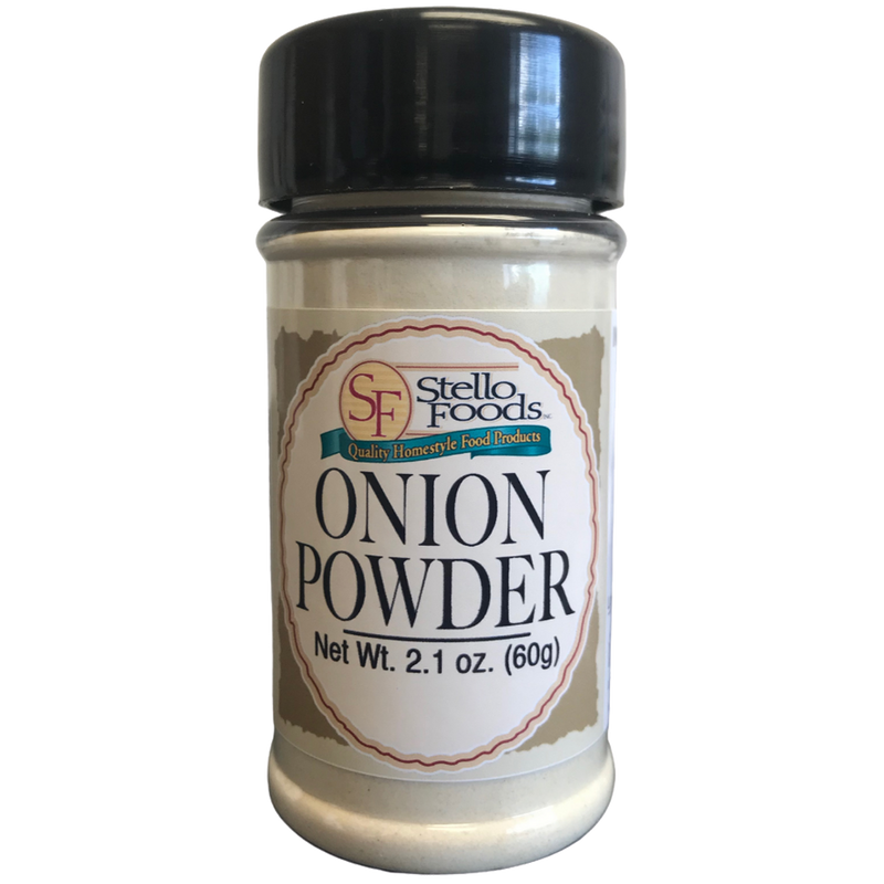 Stello Foods Spices - Onion Powder 2.1 oz