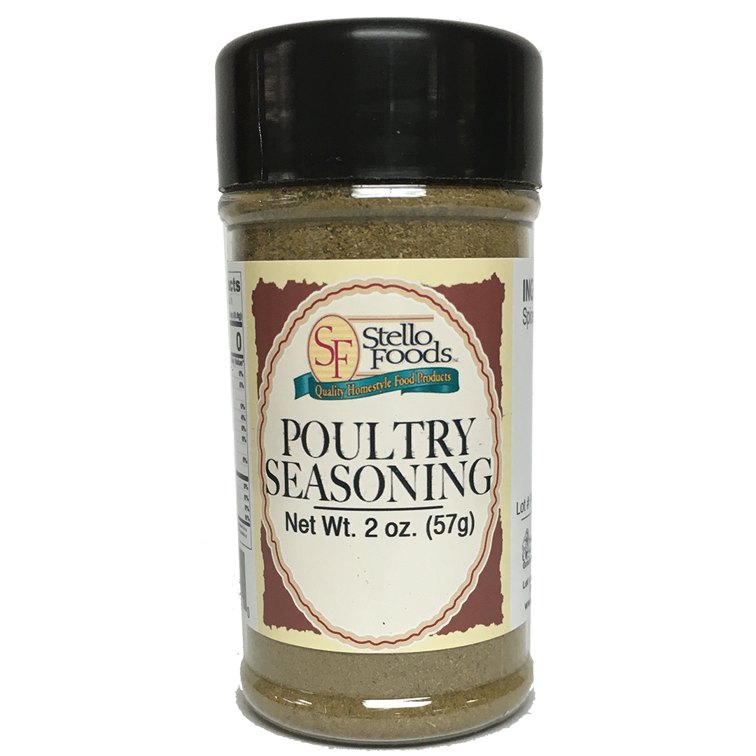 Stello Foods Spices   Poultry Seasoning 2.0 oz