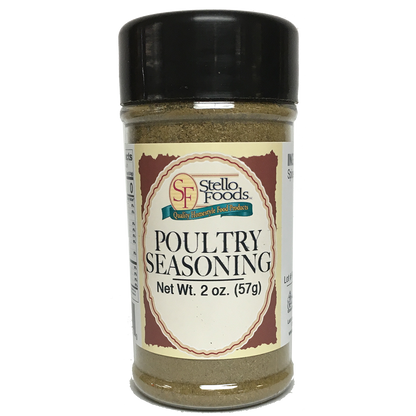 Stello Foods Spices   Poultry Seasoning 2.0 oz