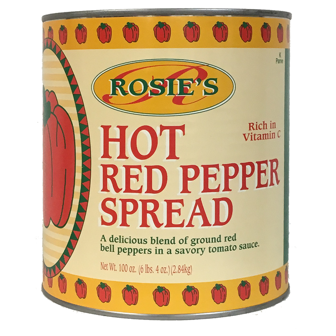 Stello Foods   Rosie's Hot Pepper Spread   No.10 can