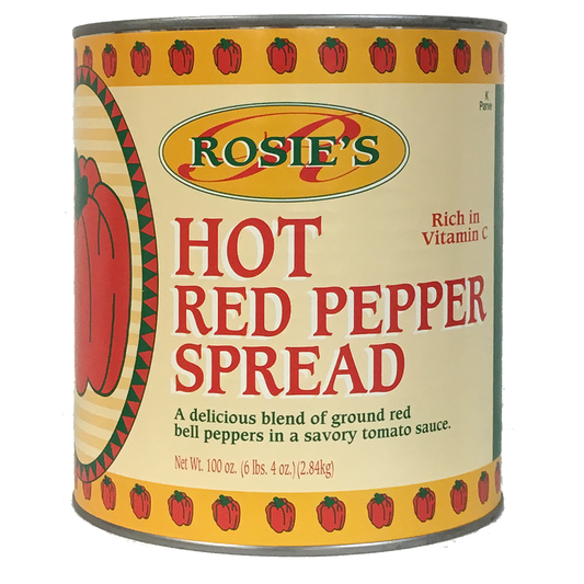Stello Foods   Rosie's Hot Pepper Spread   No.10 can