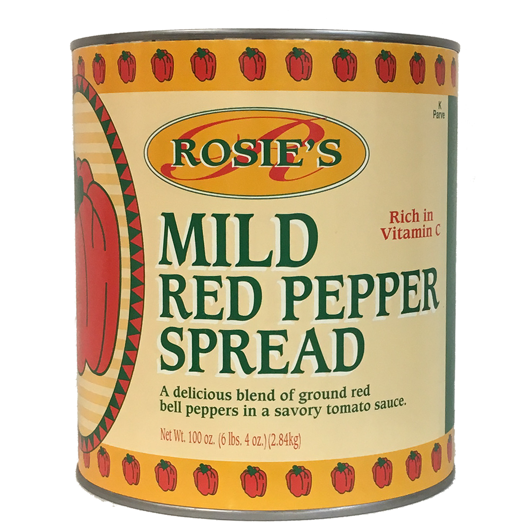 Stello Foods   Rosie's Mild Pepper Spread   No.10 can
