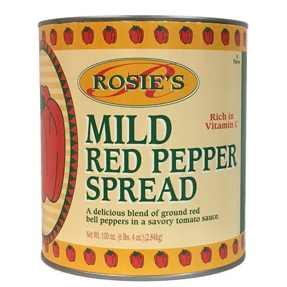 Stello Foods   Rosie's Mild Pepper Spread   No.10 can