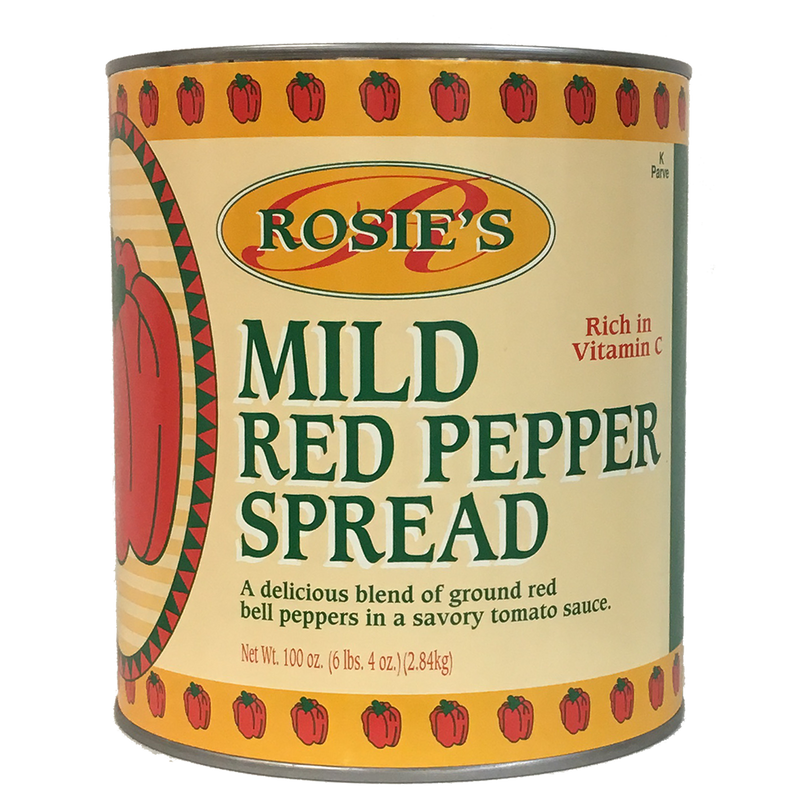 Stello Foods   Rosie's Mild Pepper Spread   No.10 can