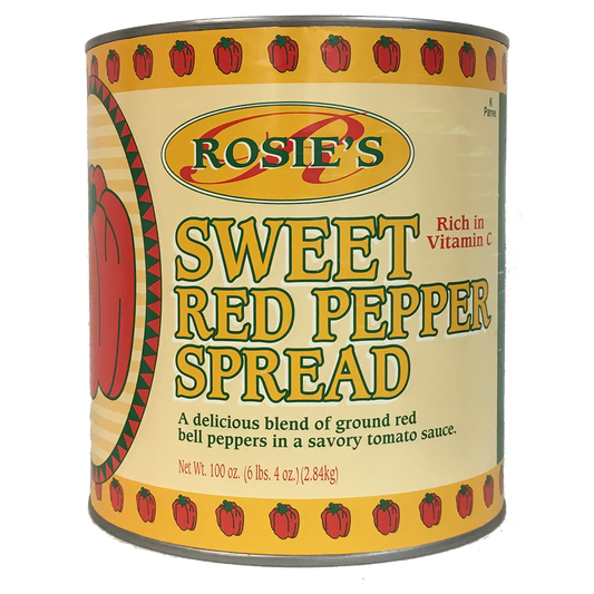 Stello Foods   Rosie's Sweet Pepper Spread   No.10 can
