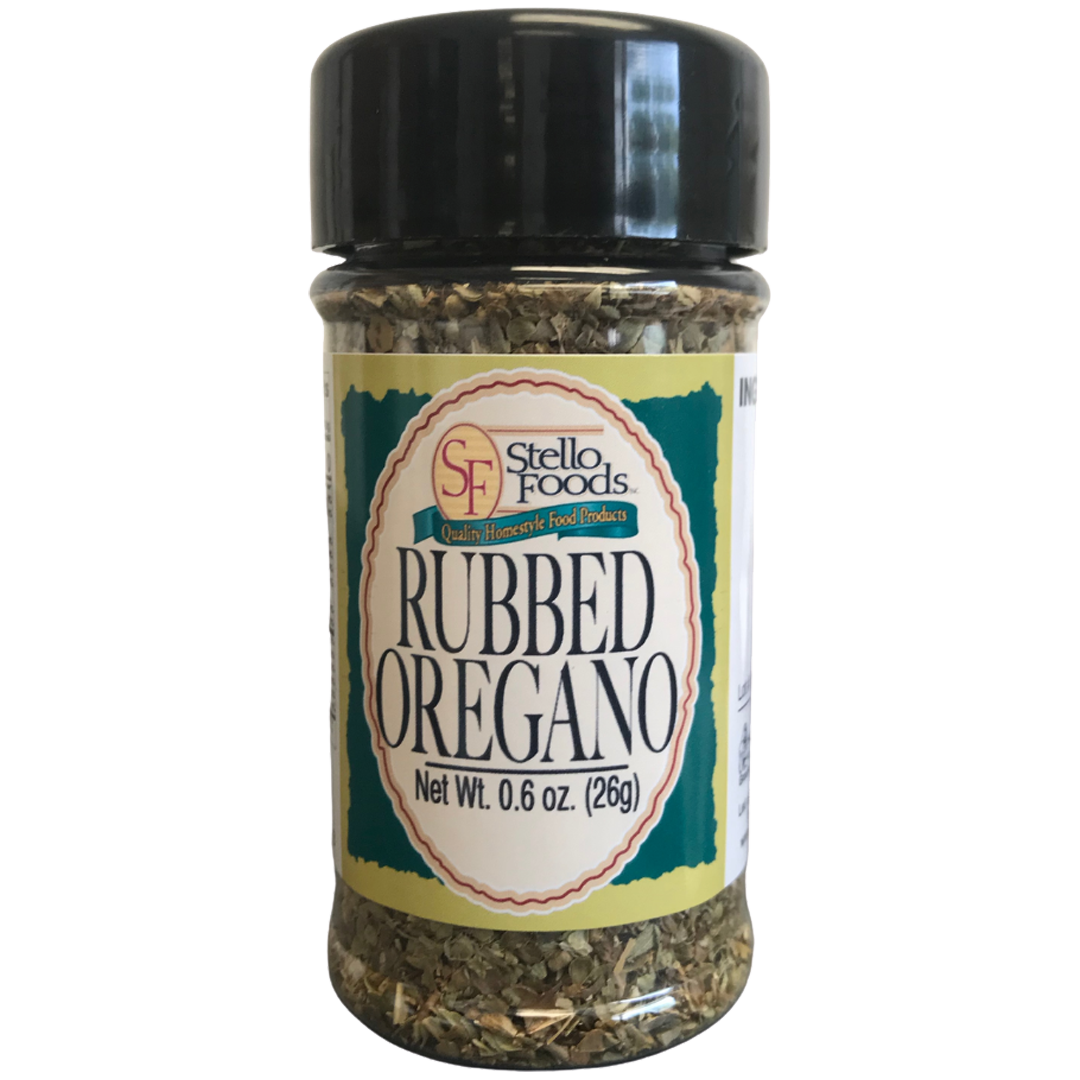 Stello Foods Spices - Oregano - Rubbed 0.6 oz