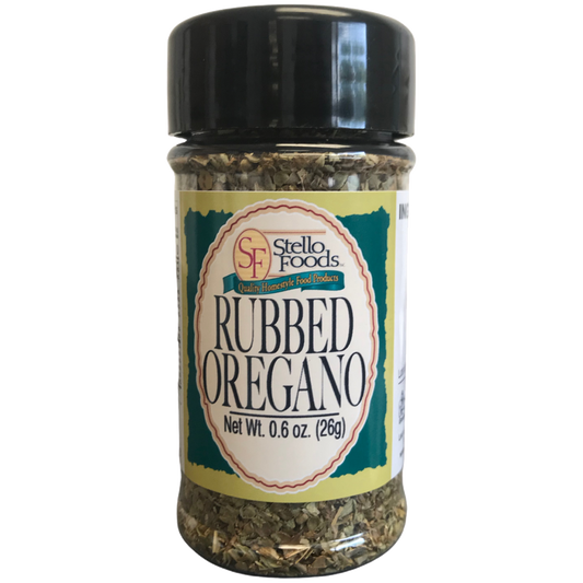 Stello Foods Spices - Oregano - Rubbed 0.6 oz