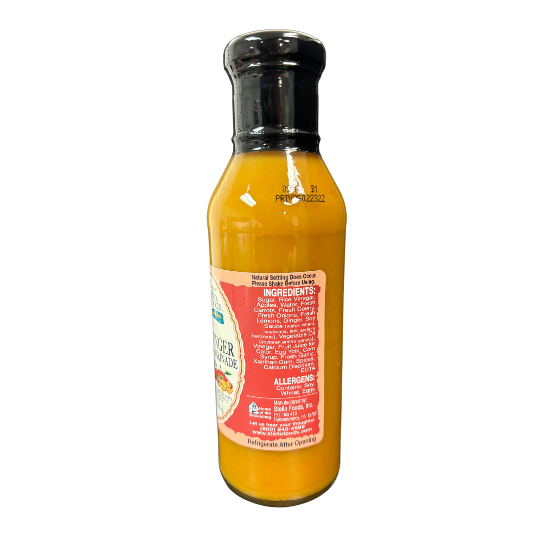 Stello Foods - Rosie's Apple Ginger Dressing & Marinade 14.5 oz