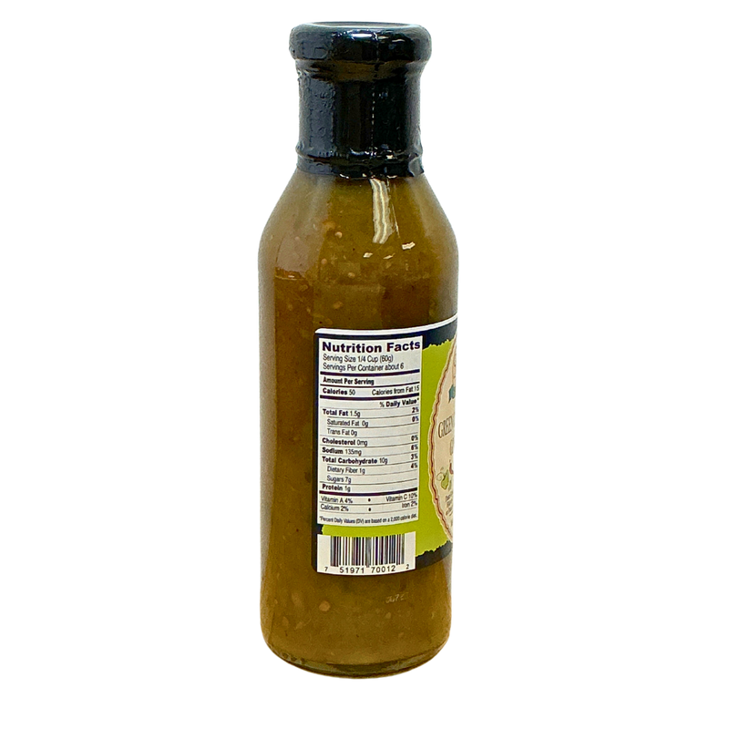 Stello Foods - Rosie's Green Chile Tomatillo Ginger Sauce 13 oz