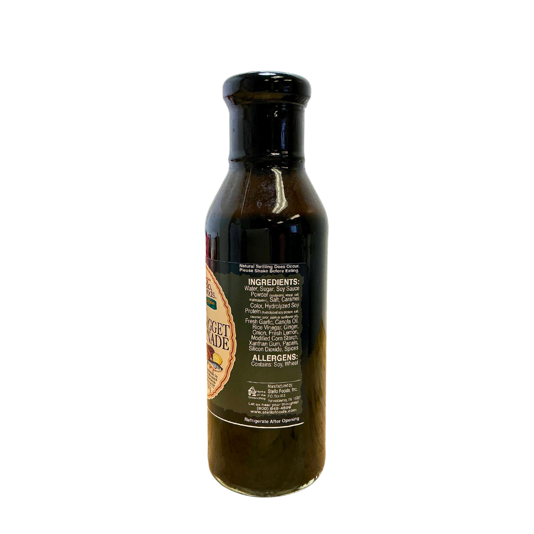 Stello Foods - Rosie's Black Nugget Marinade 14 oz