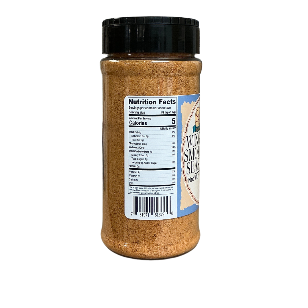 Wing & Fry Seasoning - Smokey BBQ 12.5 oz