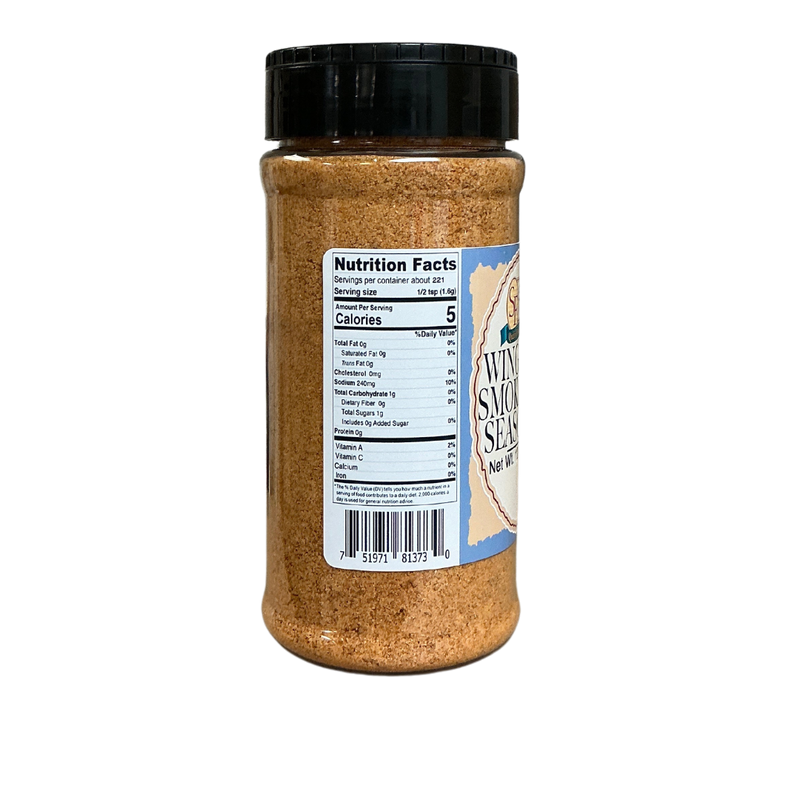 Wing & Fry Seasoning - Smokey BBQ 12.5 oz
