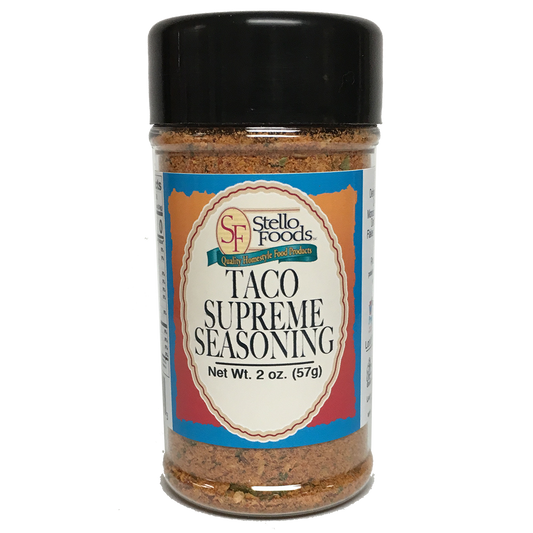 Stello Foods Spices   Taco Supreme Seasoning 2.0 oz