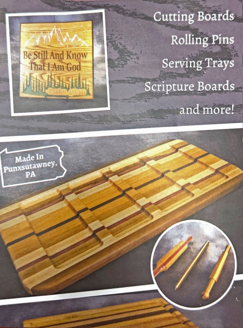 Large cutting board with handle