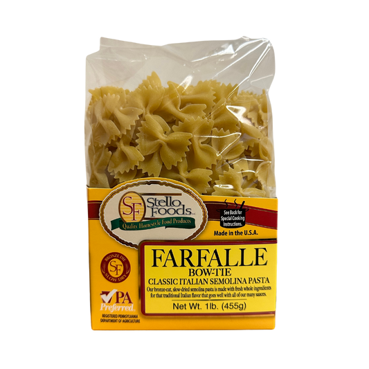 Stello Foods - Rosie's Pasta - Farfalle 16 oz