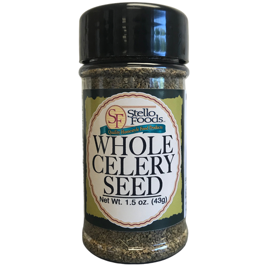 Stello Foods Spices - Celery - Seed - Whole 1.5 oz