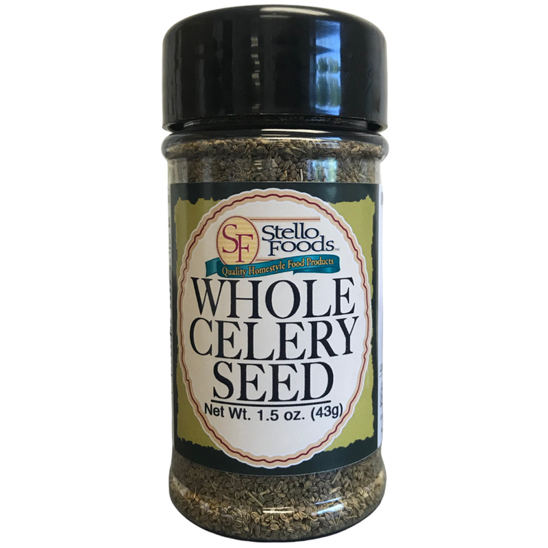 Stello Foods Spices - Celery - Seed - Whole 1.5 oz